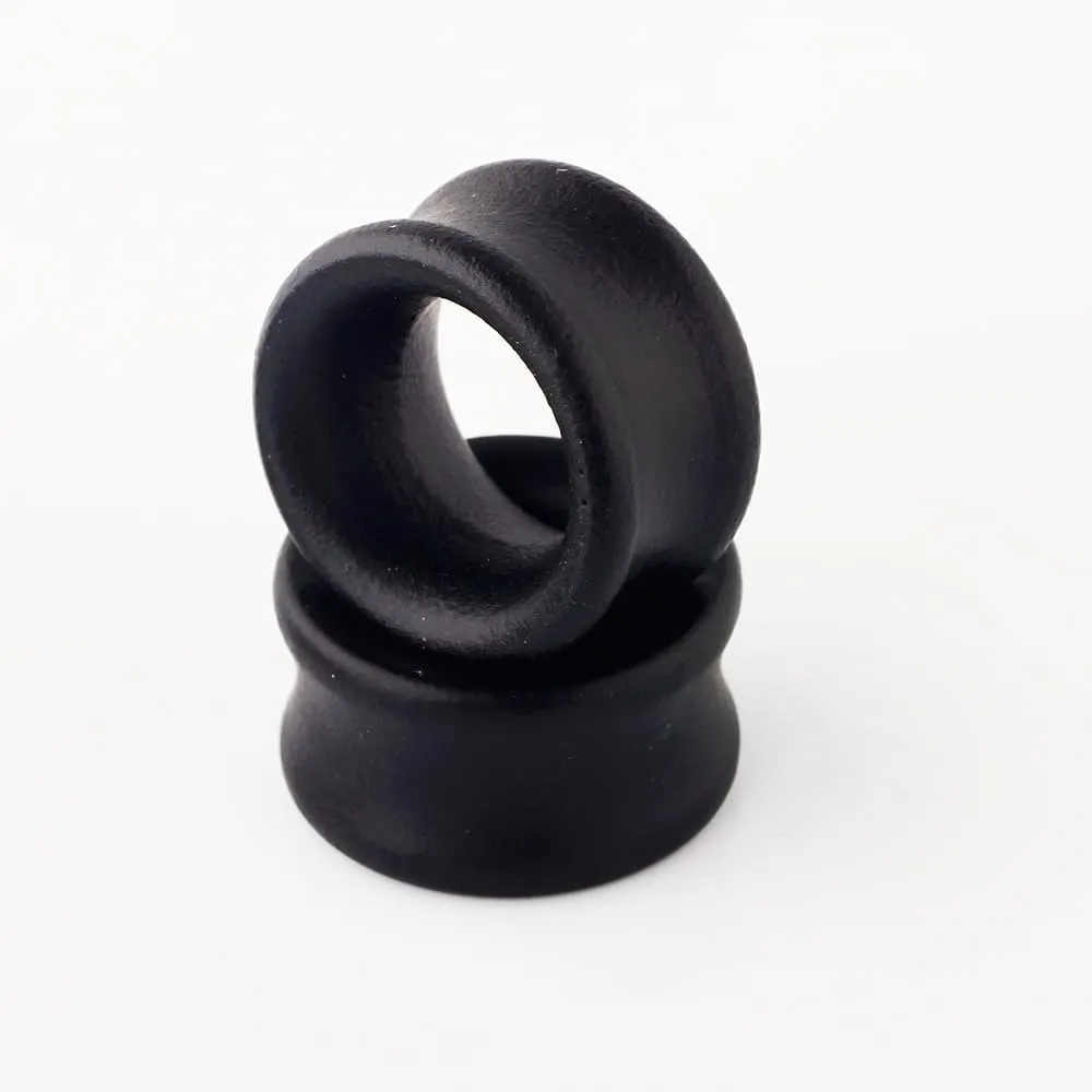 1 Pair Wooden Ear Gauges - 6-20mm Hollow Tunnels for Stretching, Lightweight Organic Plugs for Daily Wear or Festivals (Men Women Unisex)