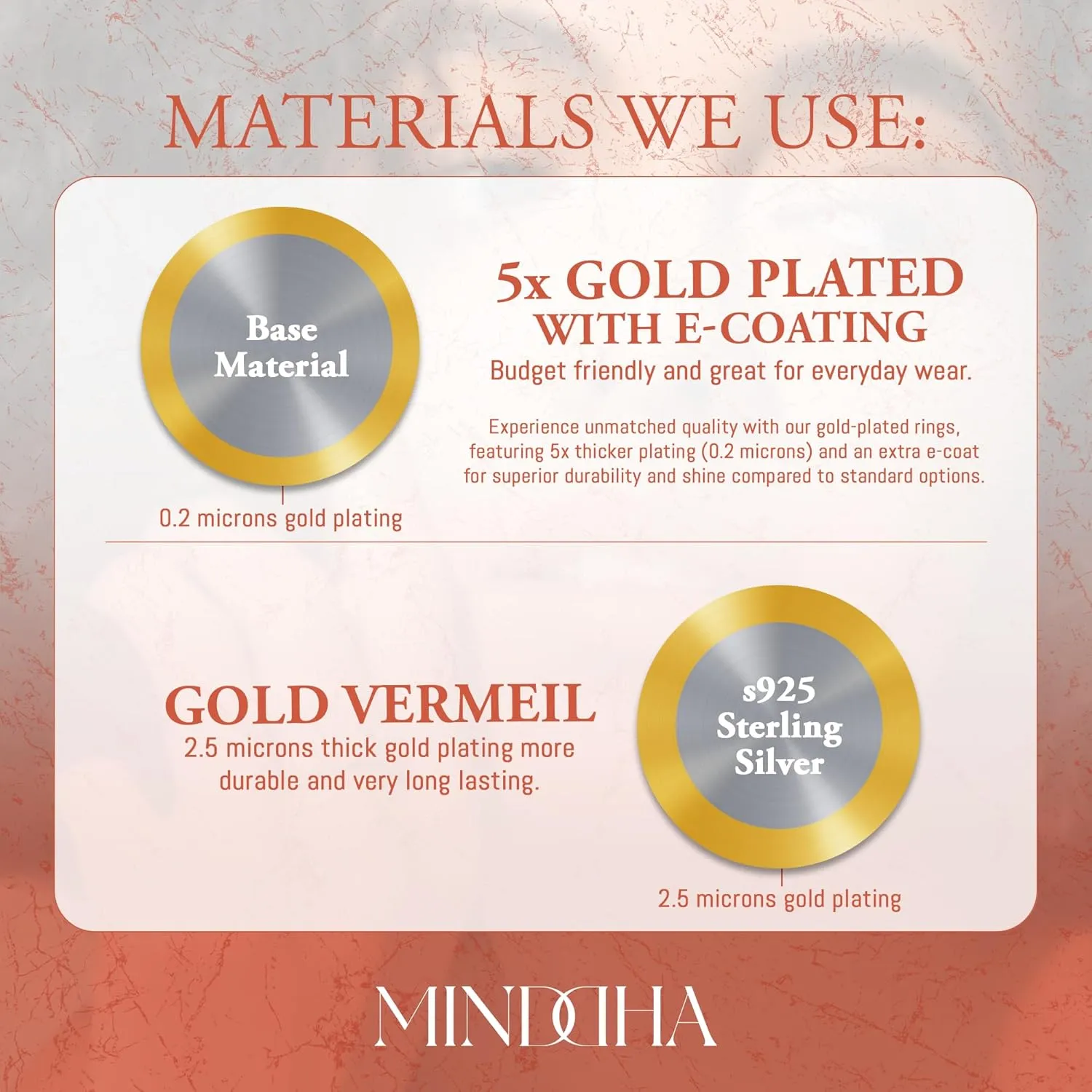 14K Gold Plated- Cubic Zirconia Simulated Diamond Stackable Rings Eternity Bands/Silver Rings, Gold Rings for Women- 1.5mm, 2mm Stacking Rings for Oura Gen 4/Oura Gen 3, Size 4-12