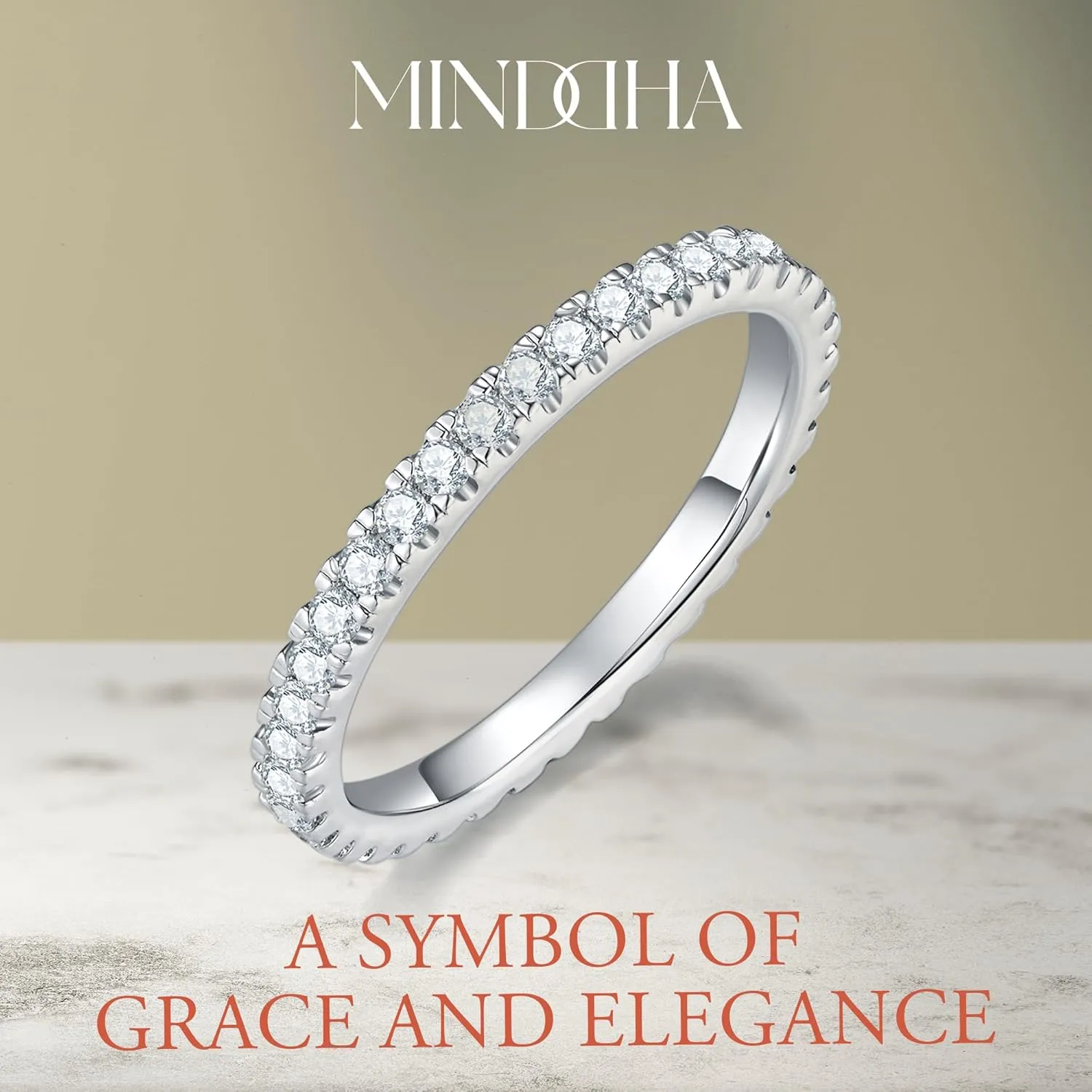14K Gold Plated- Cubic Zirconia Simulated Diamond Stackable Rings Eternity Bands/Silver Rings, Gold Rings for Women- 1.5mm, 2mm Stacking Rings for Oura Gen 4/Oura Gen 3, Size 4-12