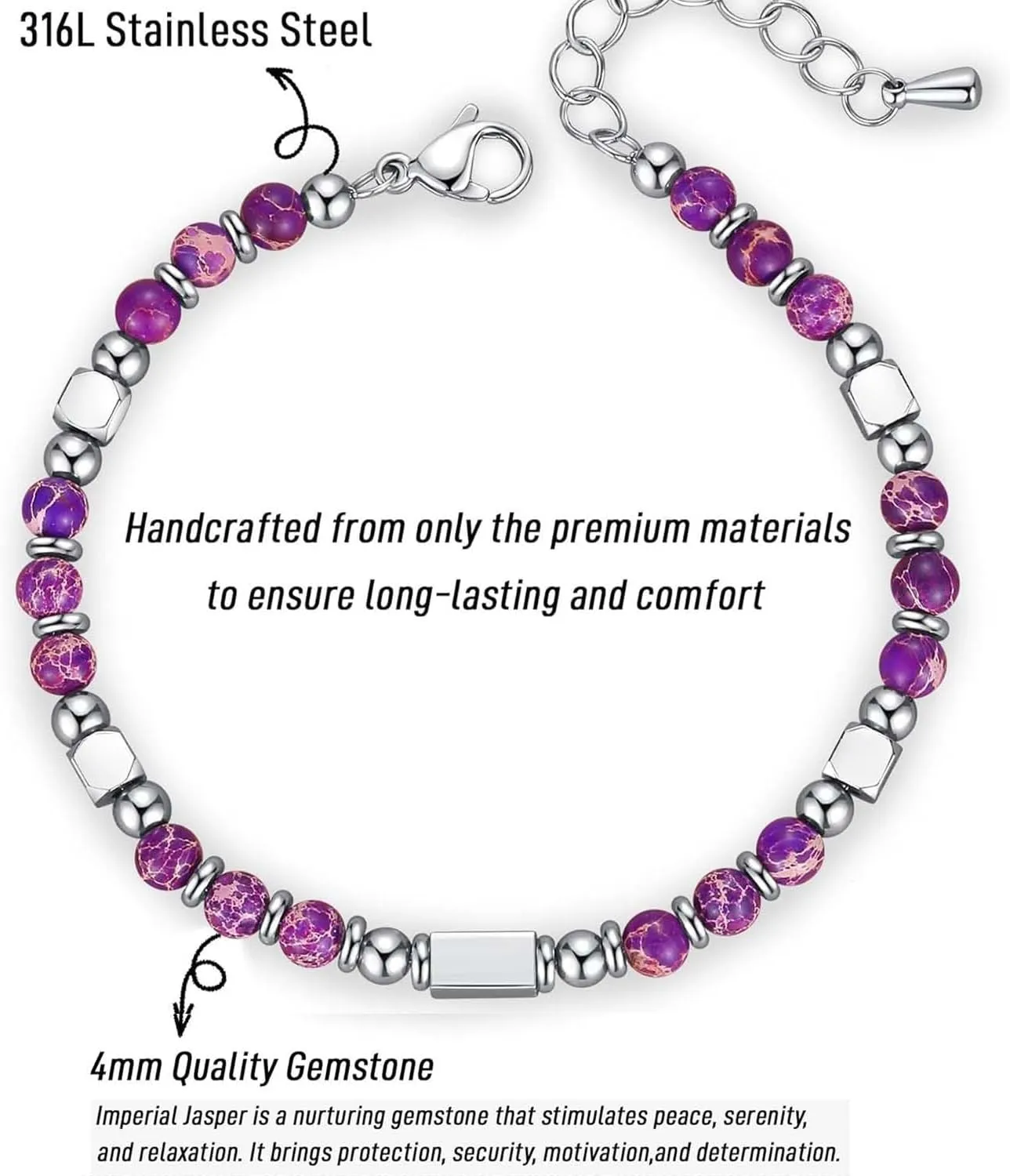 2025 Graduation Gifts for Her/Women/Gril, Small Crystal Graduation Bracelet with Unique Cap Gift Box Blue