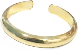3mm Band 14k Gold Fill Comfort-Fit Toe Ring | Adjustable Ring For Foot, Knuckle, Or Midi | Perfect Solid Gold Band for Toes