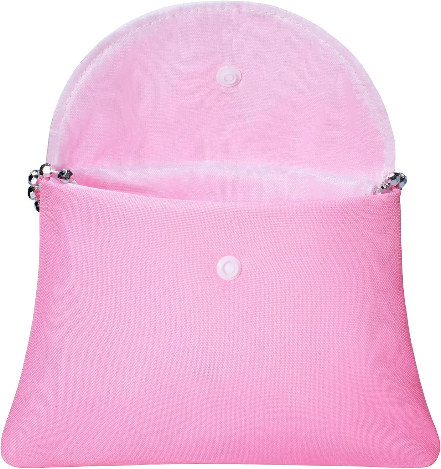 5PCS Princess Costume Accessories Set - with Princess Dress Up Handbag, Necklaces, Rings, Earrings