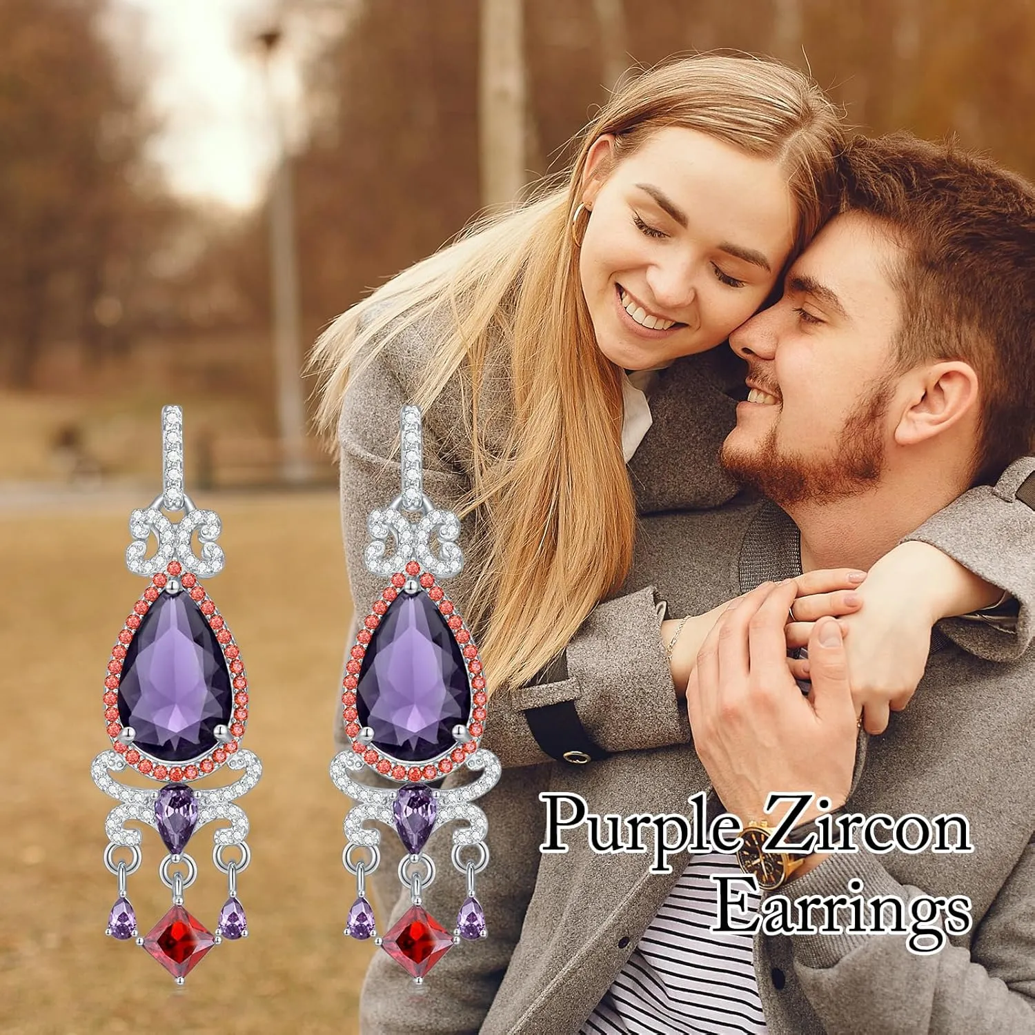 925 Sterling Silver Colorful Chandelier Teardrop Dangle Earrings Statement Flower Stud Earrings for Women Party Prom