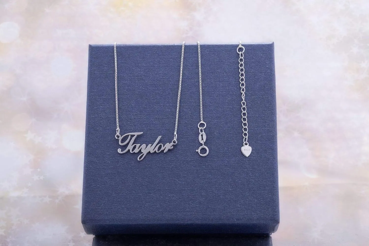 925 Sterling Sliver Custom Name Necklace Personalized Initial Necklaces Pendant Jewelry Gift for Her