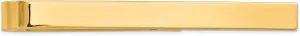 Avariah Solid 14k Yellow Gold Men's Polished Tie Bar - 50mm