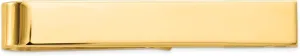 Avariah Solid 14k Yellow Gold Men's Polished Tie Bar - 50mm