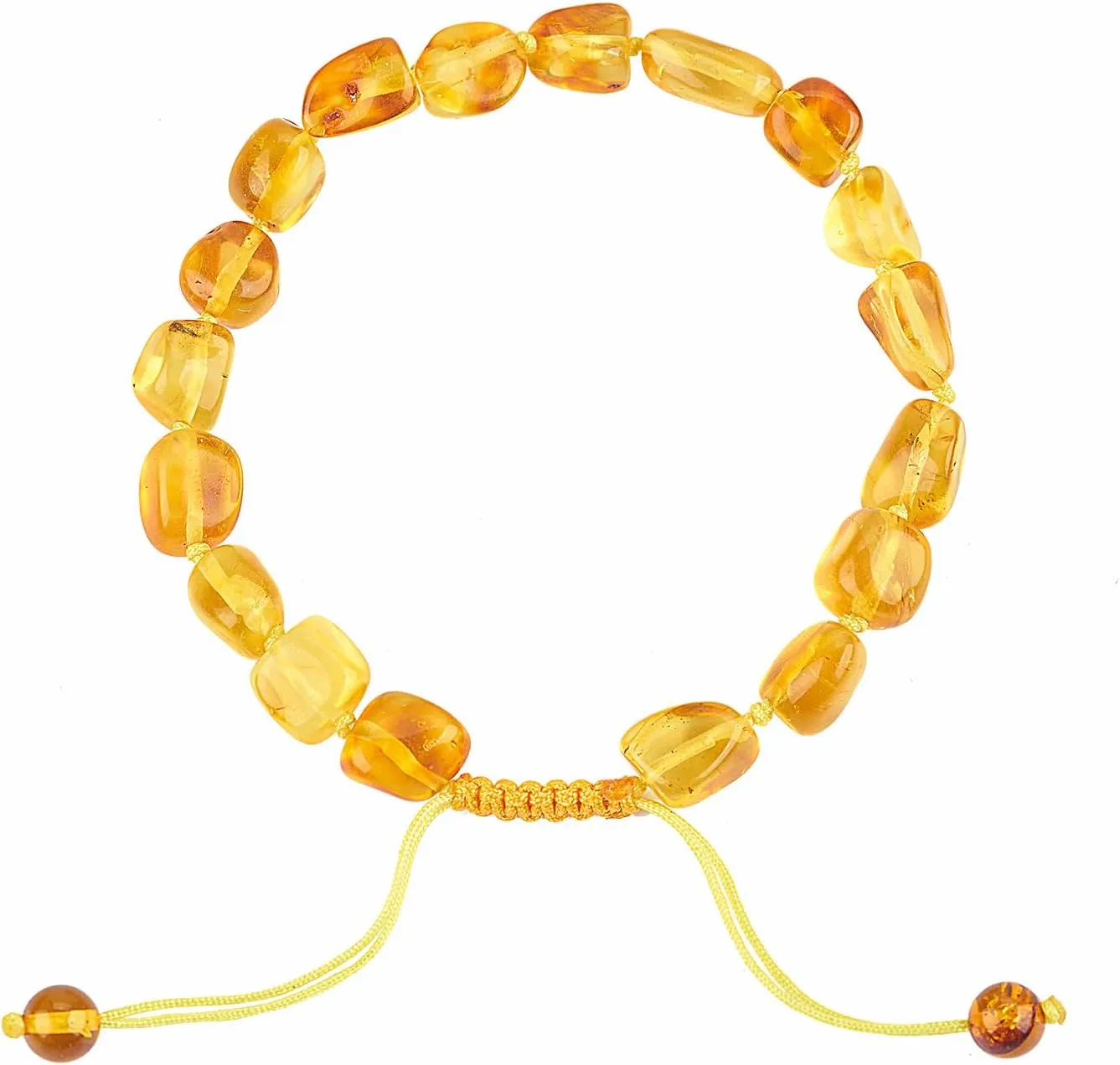 Baltic Amber raw Bracelet Gift Set -100% Certified and Authentic Premium Quality Raw Baltic Amber-True amber stone beads