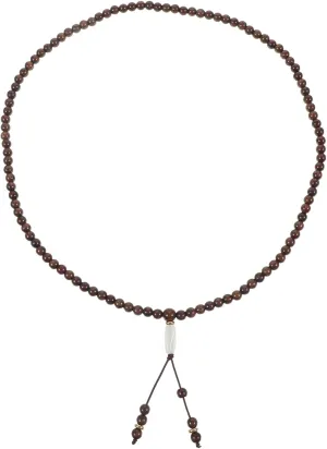 BESPORTBLE Sandalwood Wood Bead Bracelet 108 Beads Prayer Bracelet for Women Men Fashion Jewelry