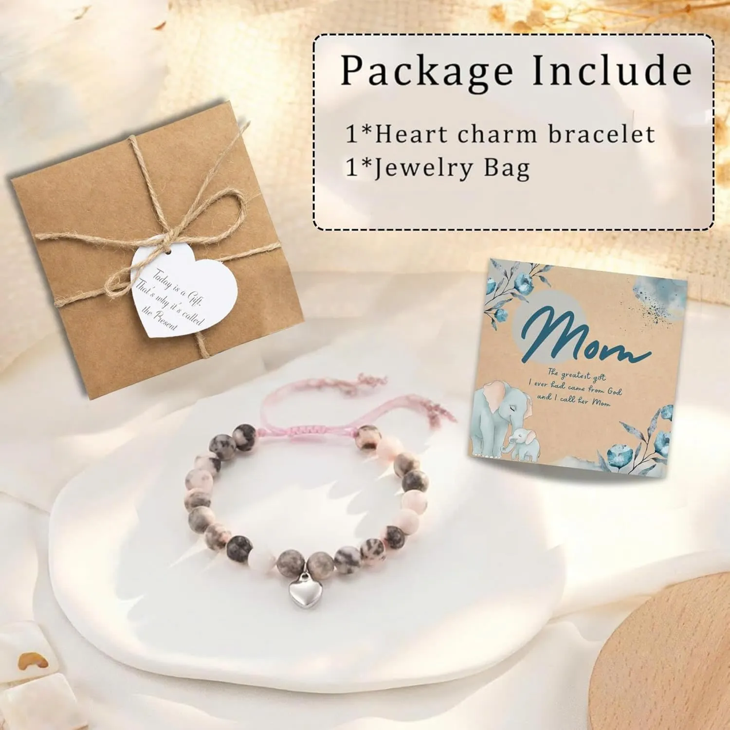 Best Mom Ever Bracelet - Mothers Day Gifts For Mom, Mothers Day Gifts, Mom Bracelets for Women, Gift for Mom, Unique Gifts For Women, Gifts For Mom from Daughter, Son