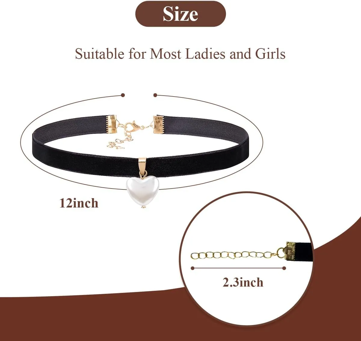 Black Choker Necklaces for Woman Love Heart Choker Necklace Adjustable Velvet Choker Soft Collar Chain Red Heart Necklace Halloween Cosplay Party
