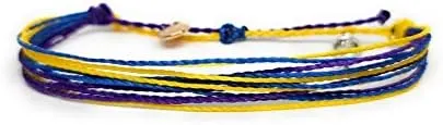 Bladder Cancer Awareness Bracelet | In Support of Loved Ones Battling Cancer | Fund Raising | Gift for her | Gift for him | Non-braided.