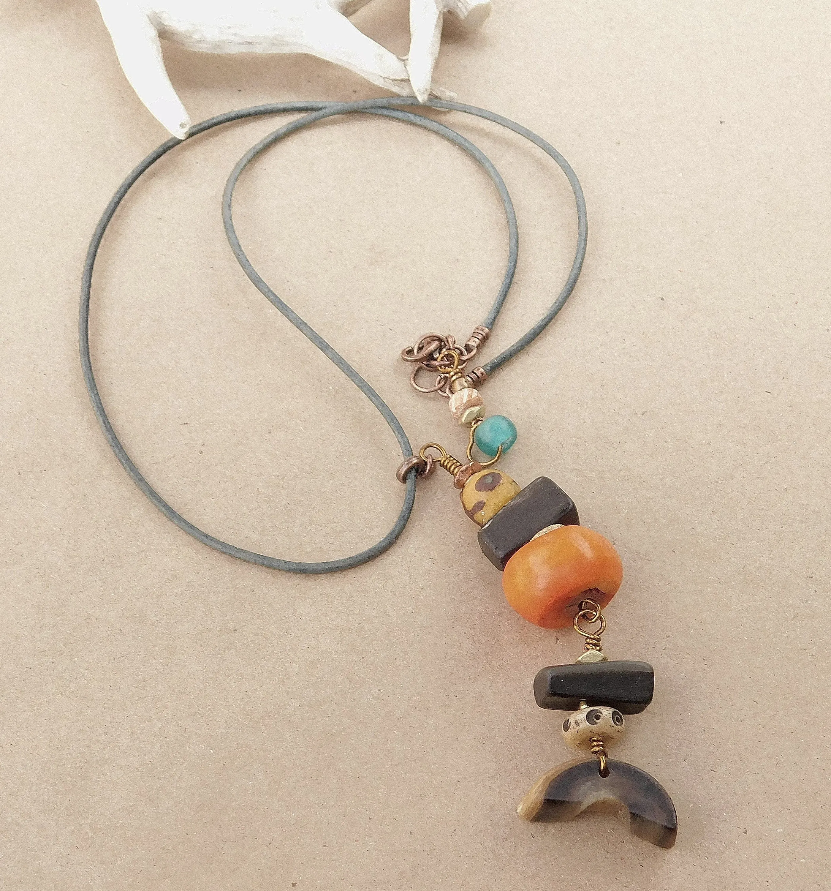 Bohemian Corded and Pendant Necklaces