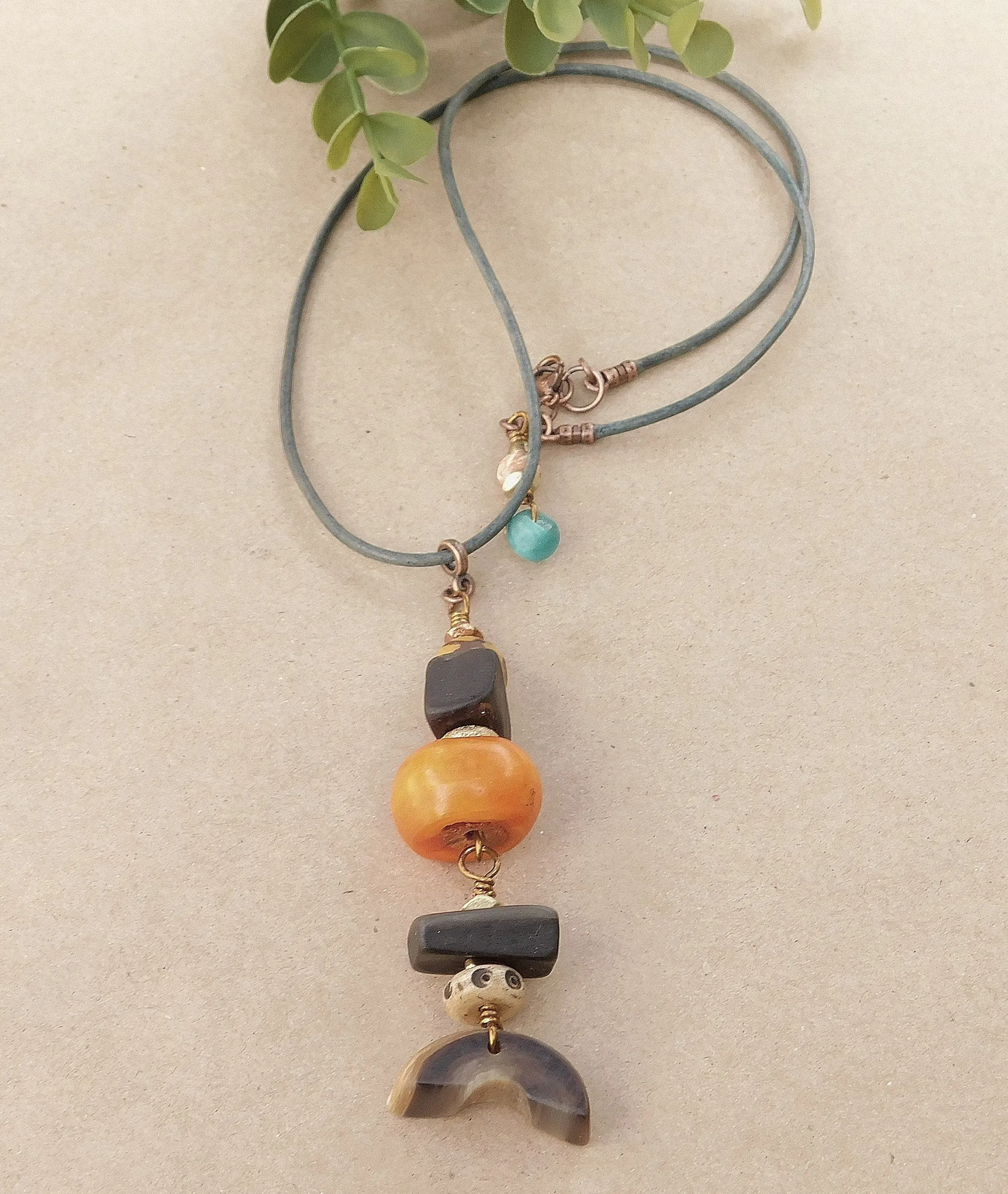 Bohemian Corded and Pendant Necklaces