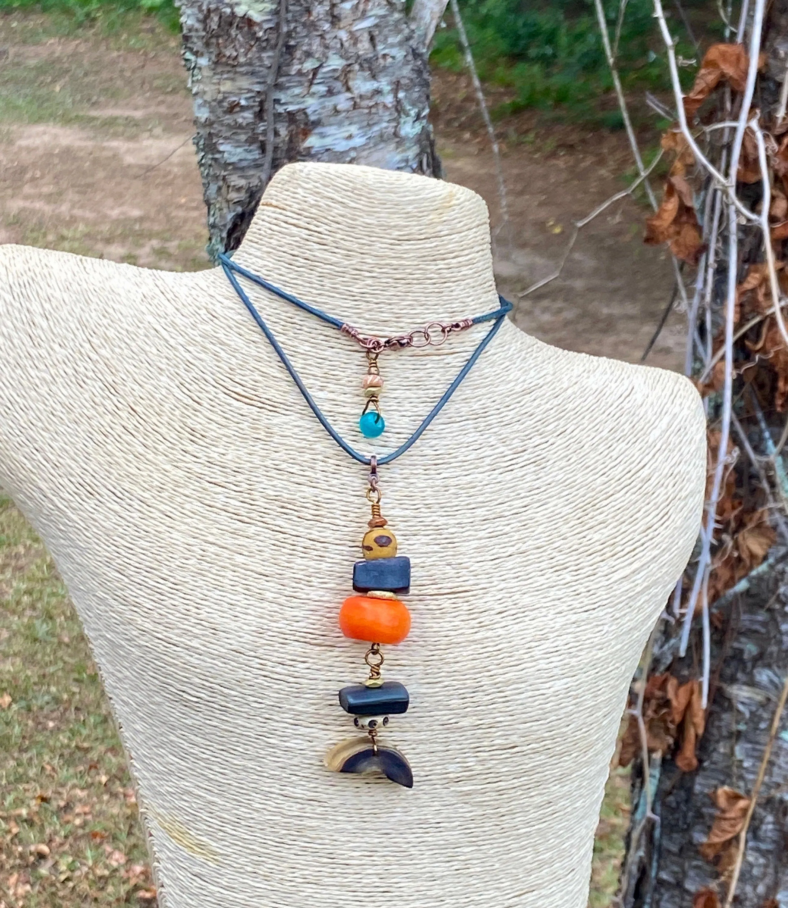 Bohemian Corded and Pendant Necklaces
