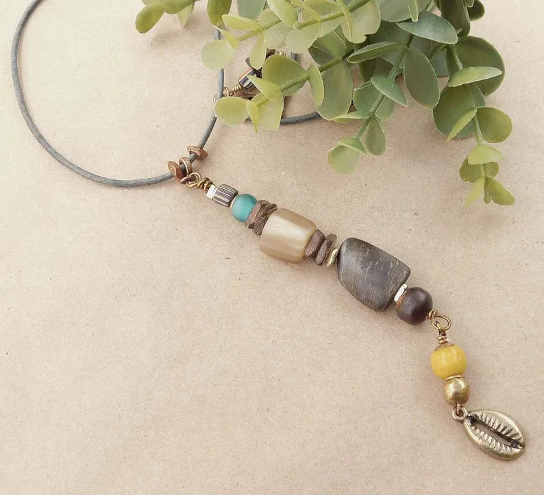Bohemian Corded and Pendant Necklaces