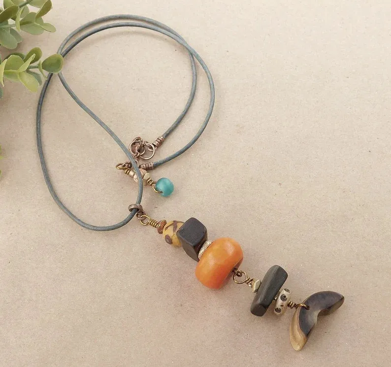 Bohemian Corded and Pendant Necklaces