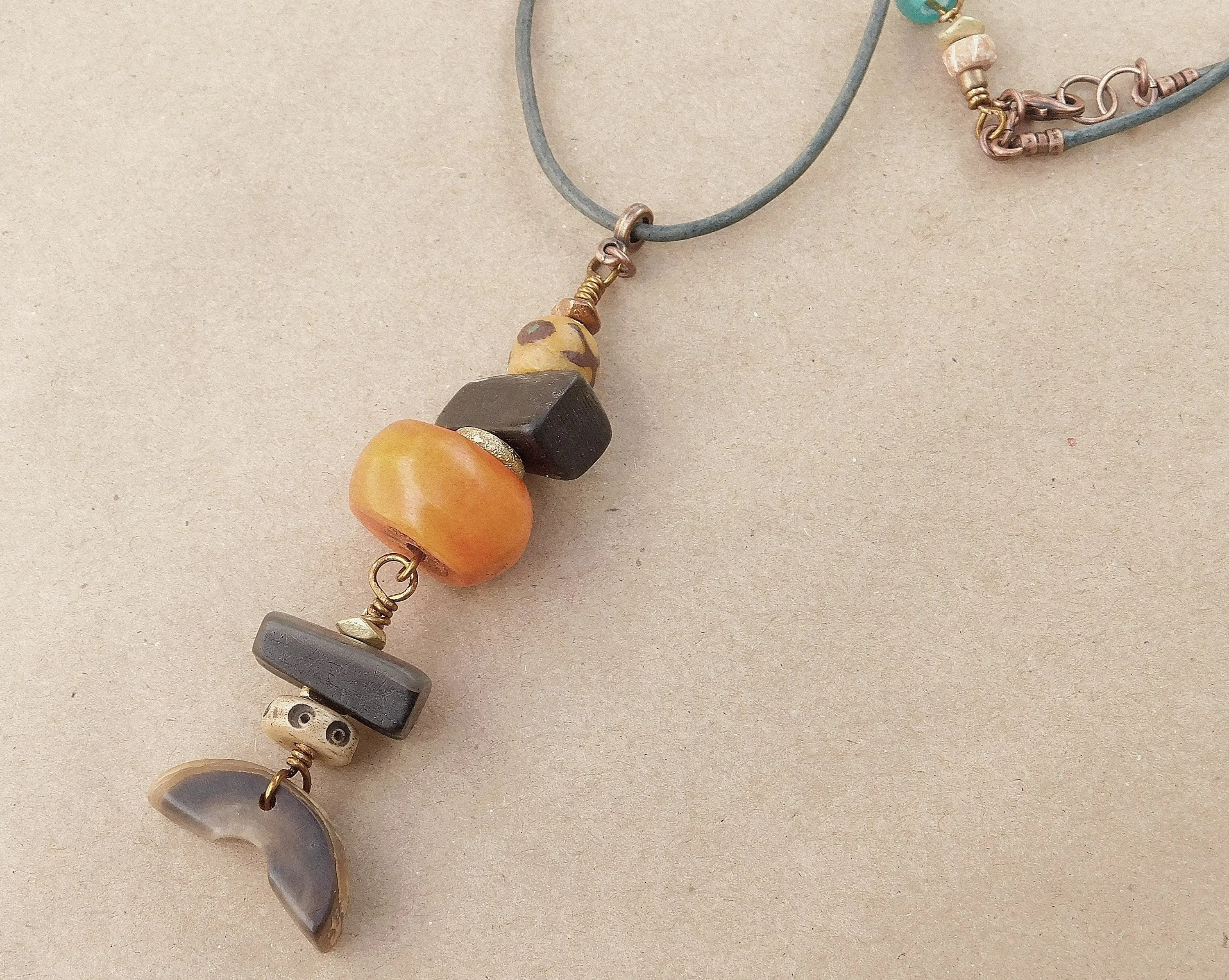 Bohemian Corded and Pendant Necklaces