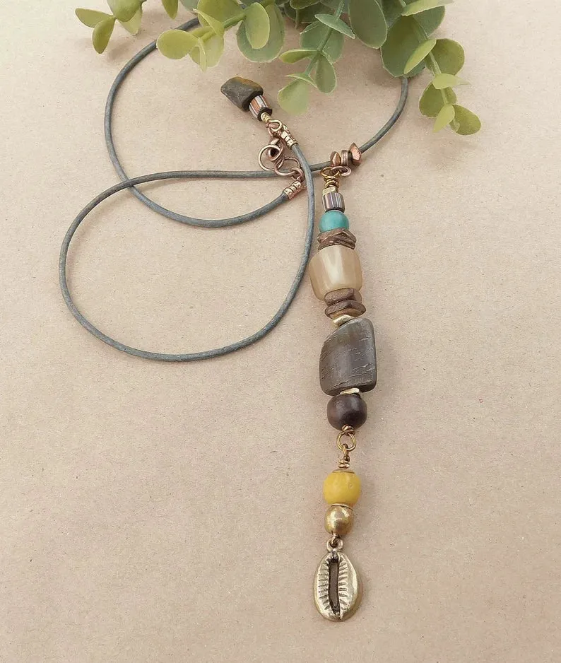 Bohemian Corded and Pendant Necklaces