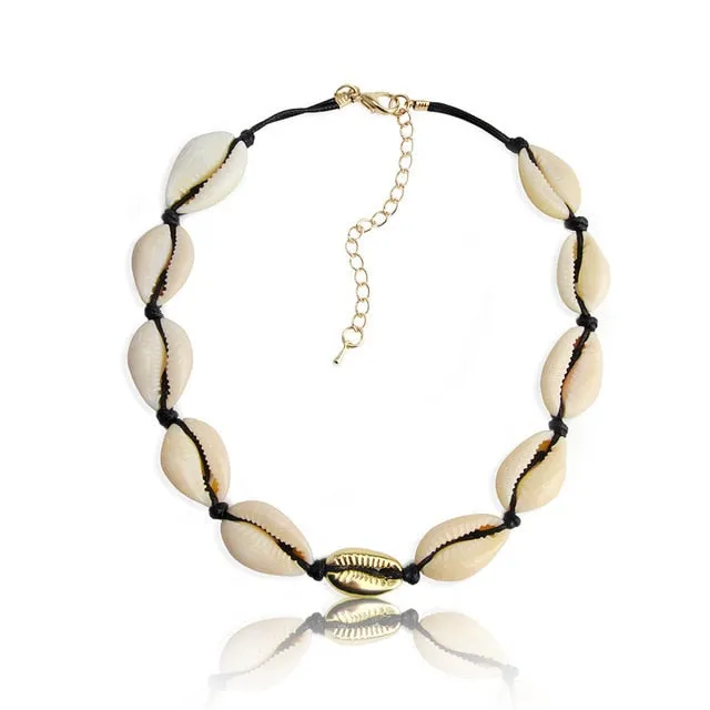Bohemian Natural Shell Necklace