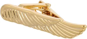 Business Men's Classic Metal Tie Clip Wings Design Fashionable Wedding Tie Clip for Men