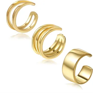 CHIC & ARTSY Cuff Earrings 925 Sterling Silver Ear Cuff Earrings Non-Piercing Fake Helix Cartilage Cuff Earrings Various Styles Conch Ear Cuffs Fine Jewelry for Women Man
