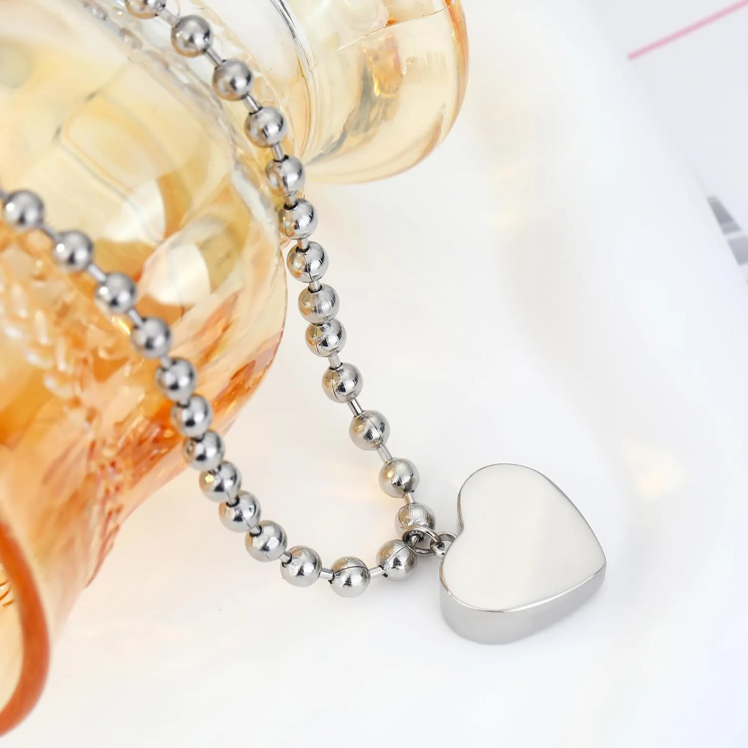 Chunky Gold Sun Heart Pendant Charm Necklace for Women 18K Gold Plated Thick Paperclip Chain Choker Necklaces Hip Hop Valentines Day Gift Jewelry