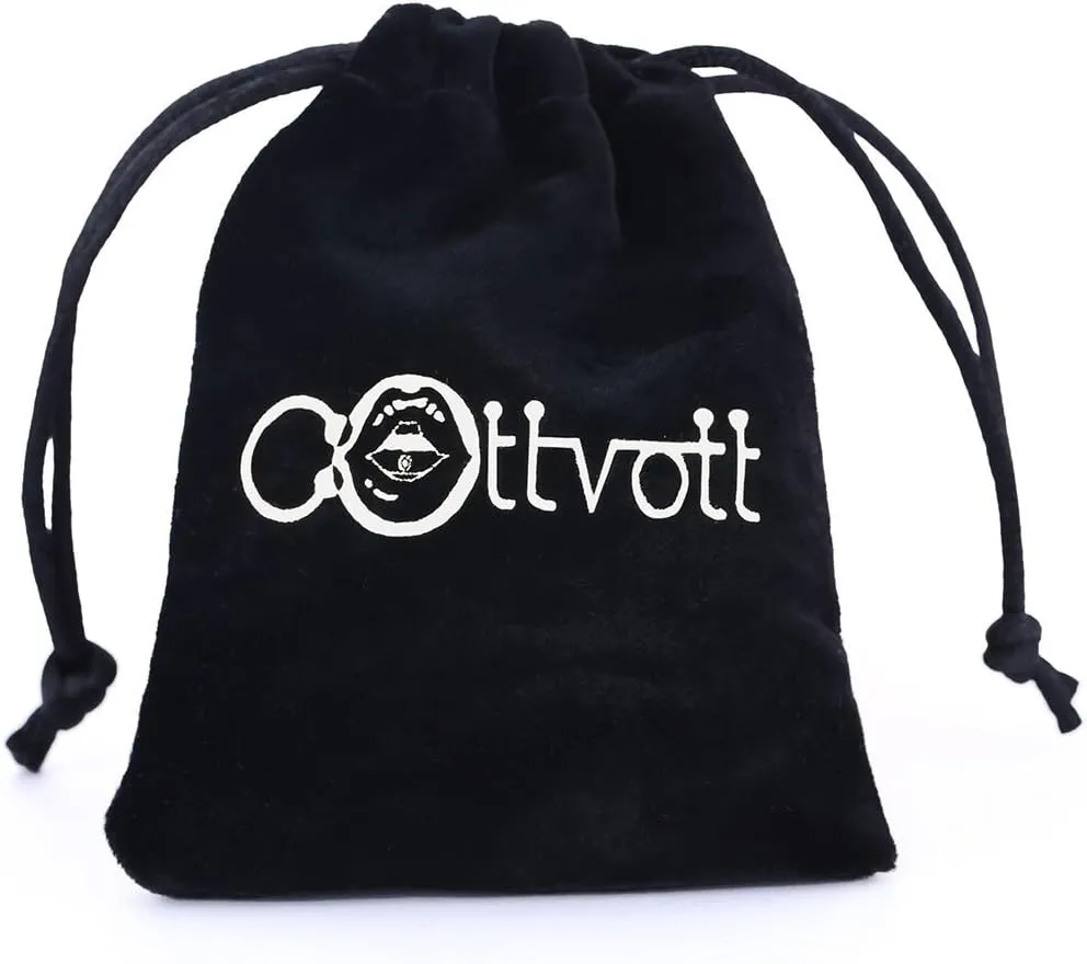 COTTVOTT A-Z Alphabet Pendant Necklaces Charms Women Initial Letter Chain Necklace 4 Colors