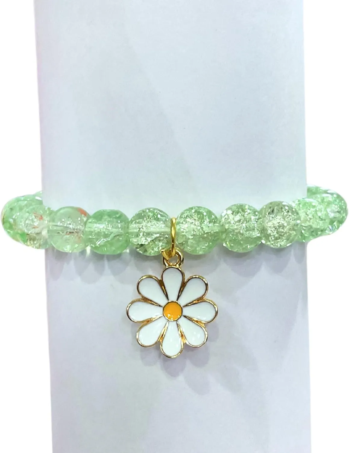 Crystal Bracelet Pearl Beaded Bracelets for Women Fashionable Dainty Handmade, Crystal Bracelet Gift for Women, Birthday, Valentine Friendship Gifts