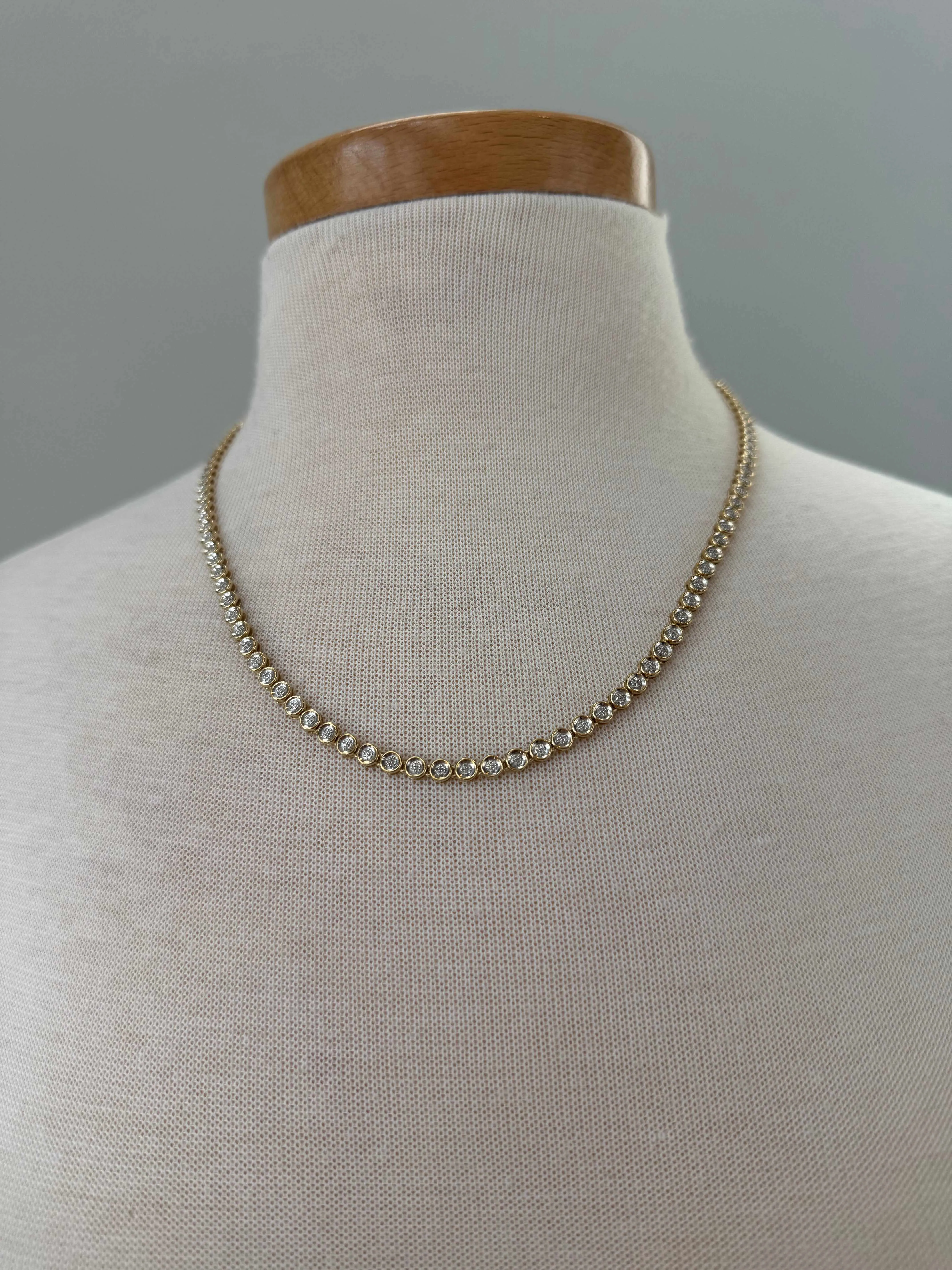 Diamond Tennis Necklace