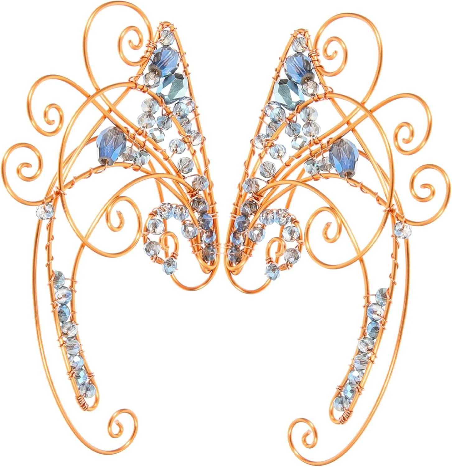 Didiseaon 1 Pair Women Ear Cuffs Dainty Cuff Earrings for Women Fashionable Ear Wraps for Birthday Prom Festival