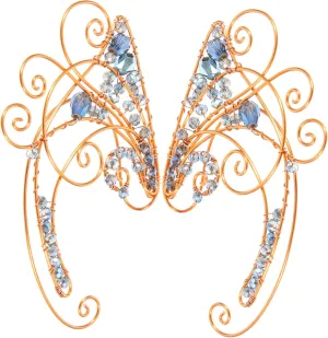 Didiseaon 1 Pair Women Ear Cuffs Dainty Cuff Earrings for Women Fashionable Ear Wraps for Birthday Prom Festival