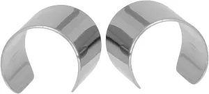 Didiseaon Fashionable Unisex Ear Cuff Wrap Clip Non Piercing Stainless Steel Ear Cuff for Birthday Wedding Christmas Dance Party
