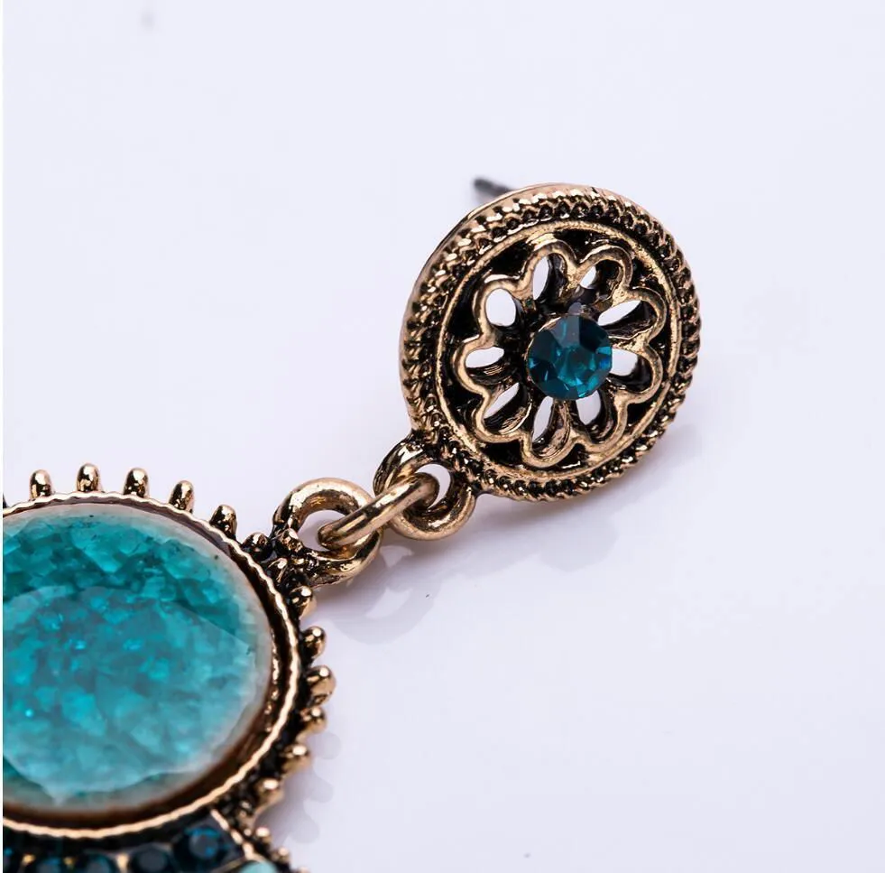 Elegant Bohemian Tassel Beaded Dangle Earrings for Women