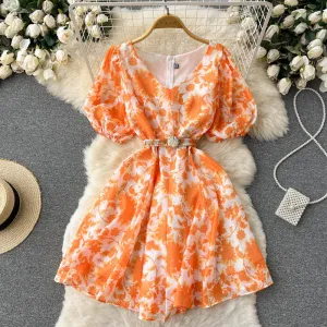Evelyn Printed Dress