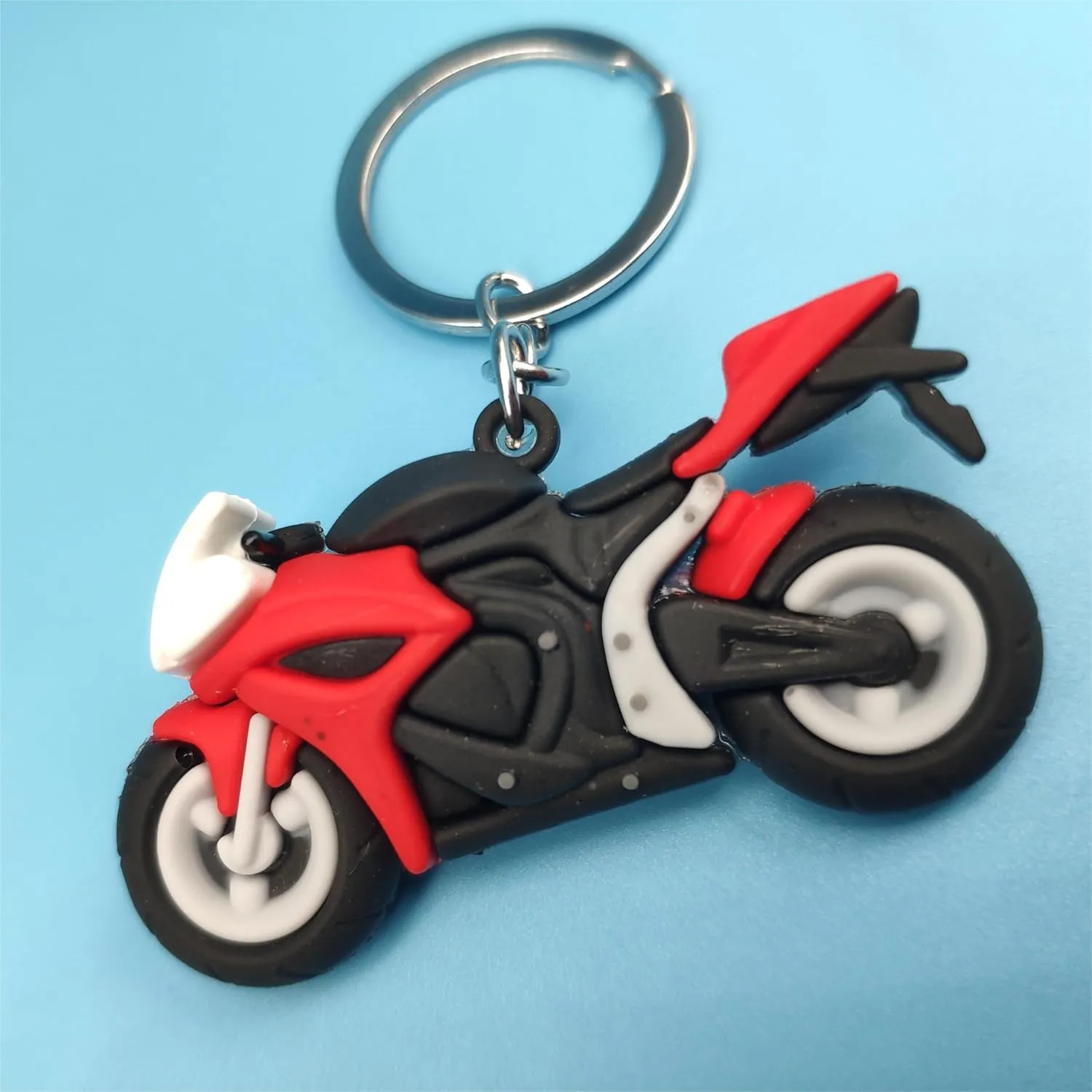 Fashion Car Lovers 3D Motorcycle Keychain Motorcycle Model for Boyfriend or Friend Christmas Gift Valentine's Day Gift