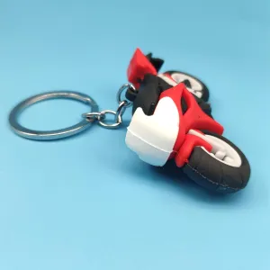 Fashion Car Lovers 3D Motorcycle Keychain Motorcycle Model for Boyfriend or Friend Christmas Gift Valentine's Day Gift