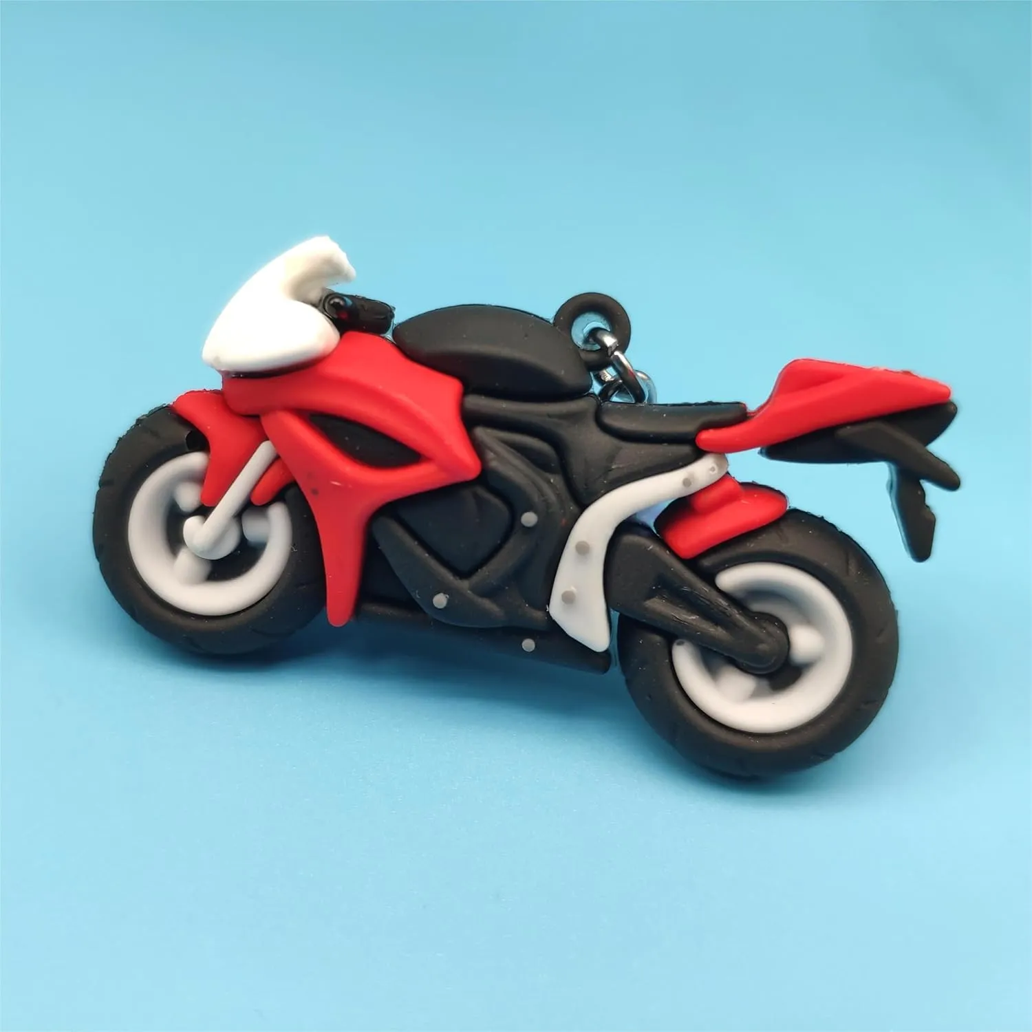 Fashion Car Lovers 3D Motorcycle Keychain Motorcycle Model for Boyfriend or Friend Christmas Gift Valentine's Day Gift