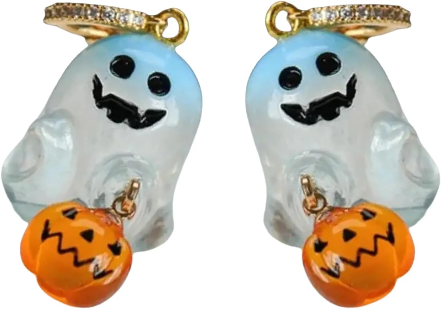 Fashionable Glowing in Dark Specters Earrings Unique Fashion Jewelry Accessory for Trendy Women Ladies Night Event