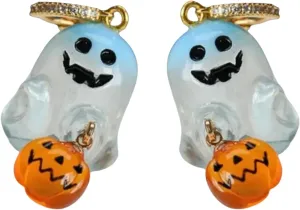Fashionable Glowing in Dark Specters Earrings Unique Fashion Jewelry Accessory for Trendy Women Ladies Night Event