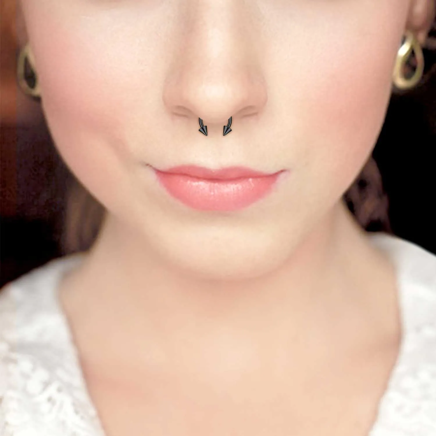FECTAS Nipple Ring for Men Nose Bridge Jewelry 14g Tongue Rings Eyebrow Ring Nipple Piercing Mens Eyebrow Piercing Barbell