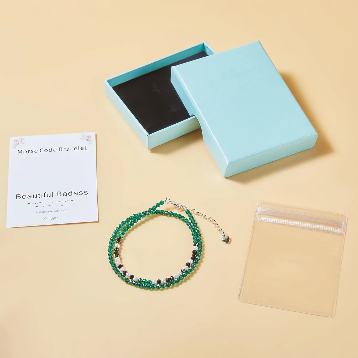 Funny Unique Inspirational Gifts for Women Morse Code Bracelets for Her Daughter Mom Wife Best Friends Soulmate Female Valentines Day Mother's Day Birthday Jewelry Cute Adjustable