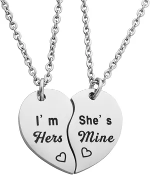 Gay Lesbian Couples Jewelry Set His One His Only Keychain Her One Her Only Necklace Wedding Gift for LGBT
