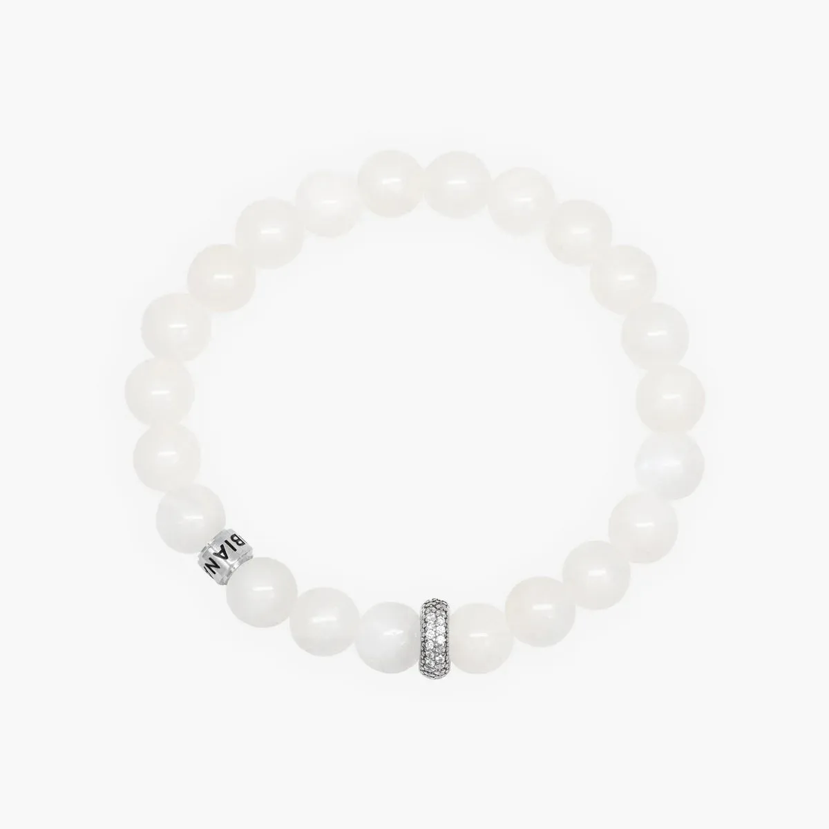 Gemma Moonstone Bracelet - Silver
