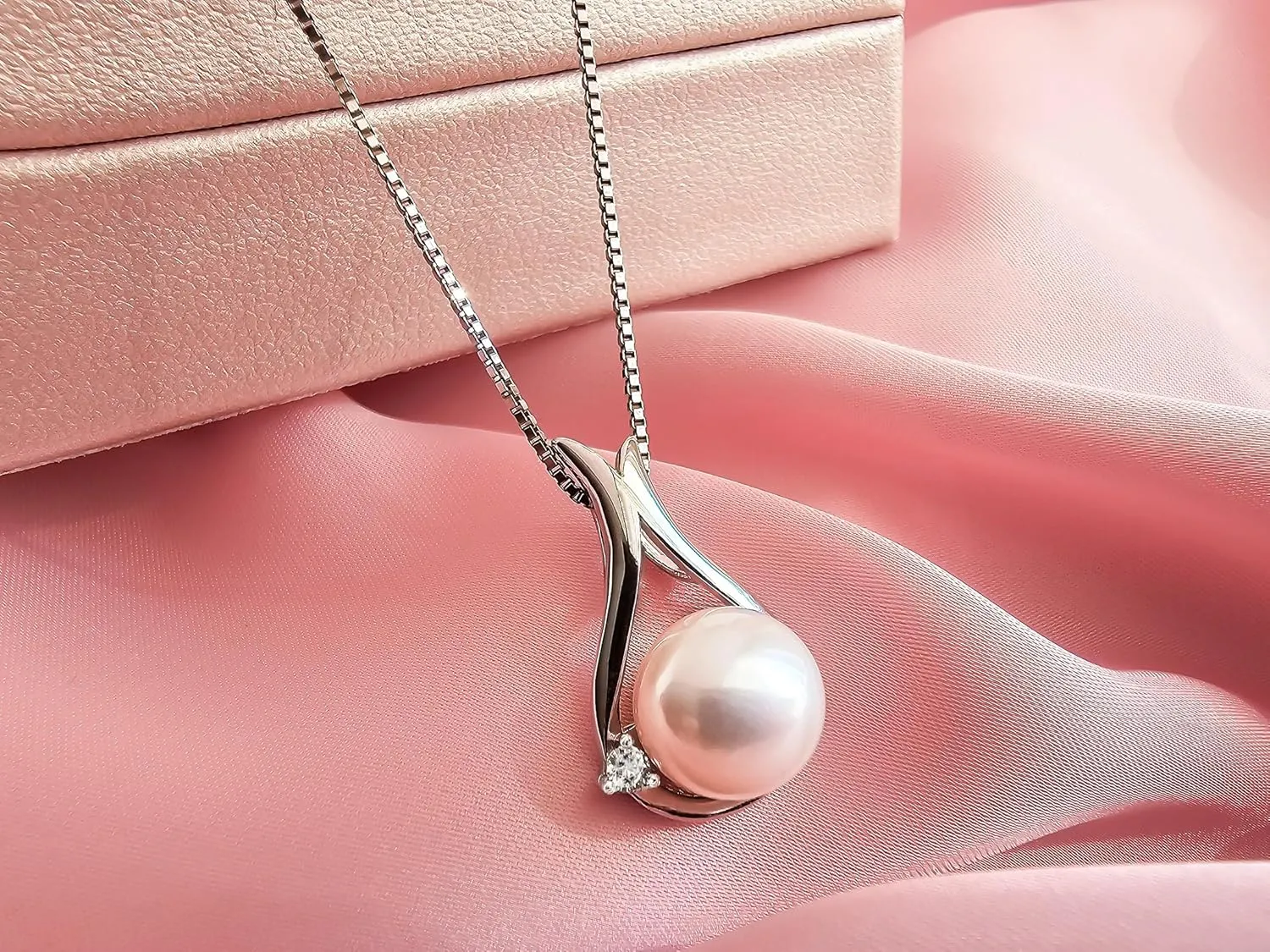 Gifts For Wife Wedding Anniversary - mothers day gifts for wife - AAA  Real Pearl Necklaces For Women (18k Gold Platting 925 Sterling Silver) mothers necklace ideas Birthday Freshwater Pearl Necklace