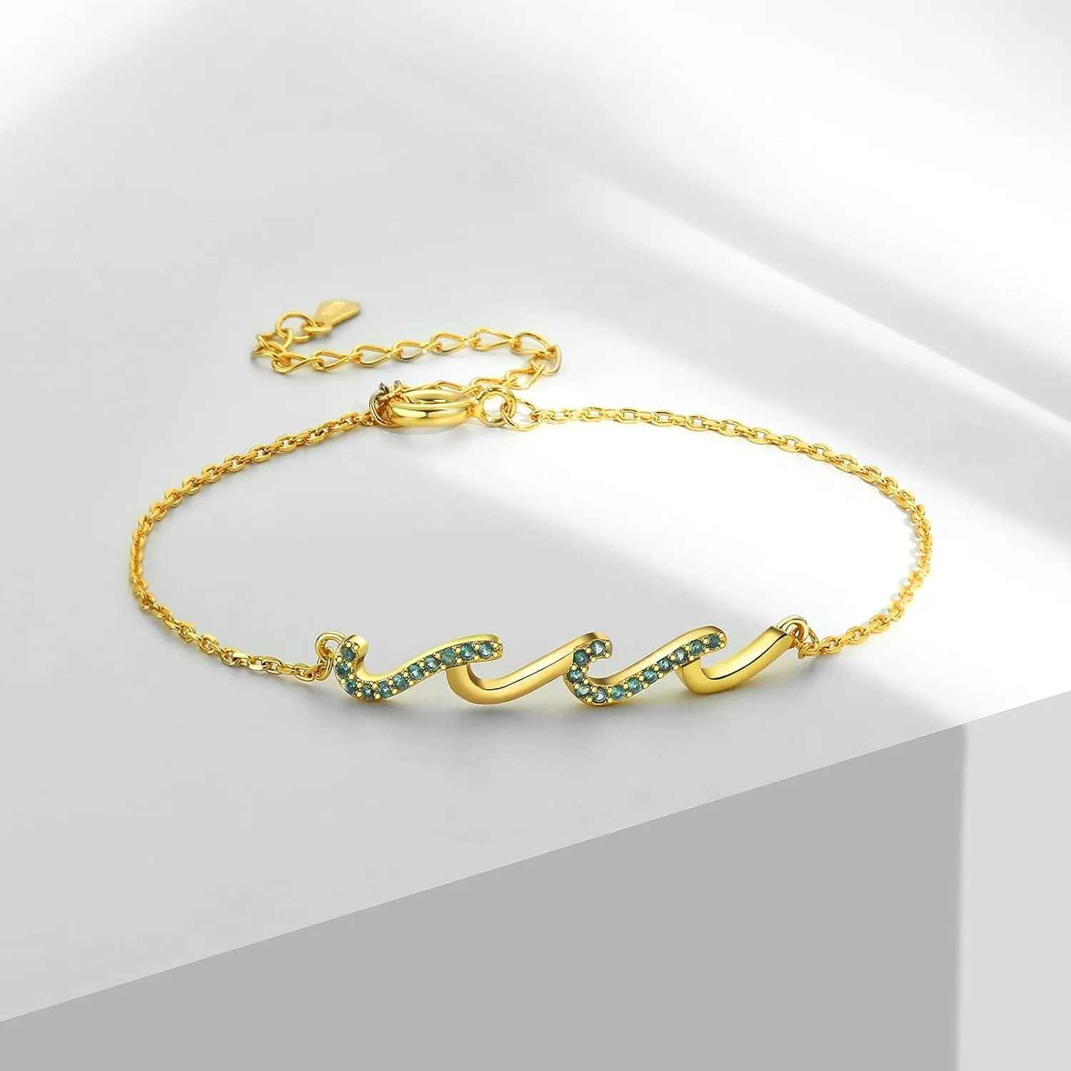 Gifts for Women, Through The Waves of Life, Unique Gifts Idea Bracelets,Birthday Gifts for Mom, Sister, Best Friend, Daughter, Bestie