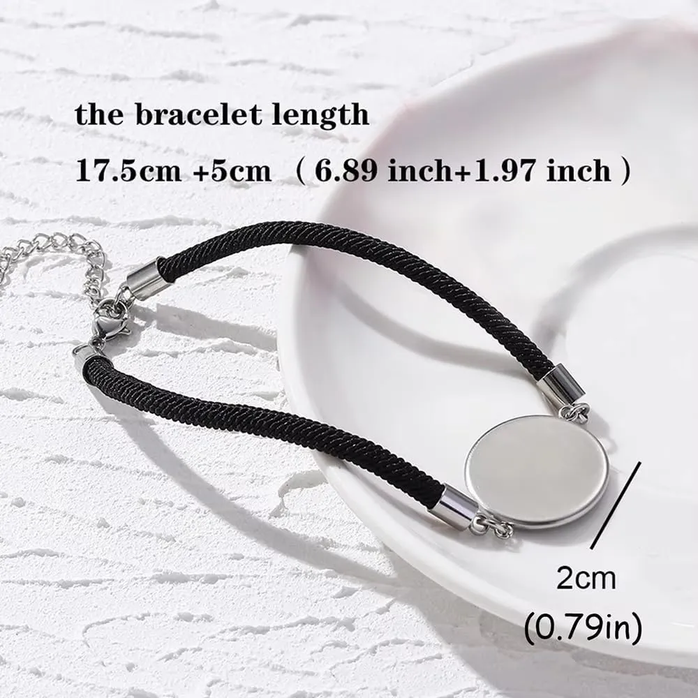 Glow in the Dark Couple Bracelet Set - Red String & Premium Stainless Steel - 4 Unique Variants for Every Love Story