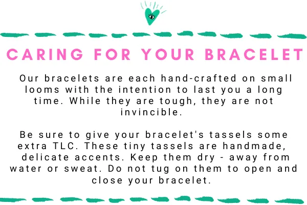 Hart large pink mama bracelet