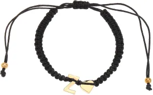 Initial Bracelets for Women Gold Heart Friendship Bracelets Adjustable Handmade Cord Braided Initial Bracelet A-Z Braided Bracelet for Women