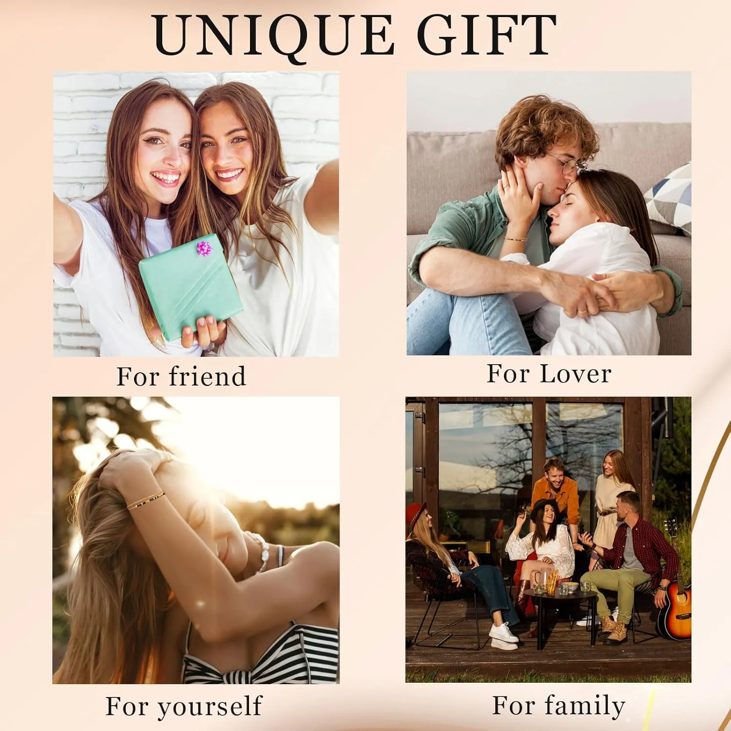 Inspirational Gifts for Women, Morse Code Bracelets Secret Message for Daughter Mom Best Friend Teacher Mother's Day Valentine's Day Birthday Christmas Graduation Unique Funny Gifts