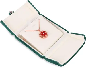 iSuperb Pendant Necklace Box Jewelry Gift Box Bracelet Chain Earrings Jewelry Display Storage for Christmas Engagement Proposal